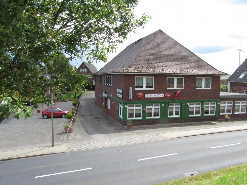 Hotel Deutsches Haus Francop Hamburg Exterior foto
